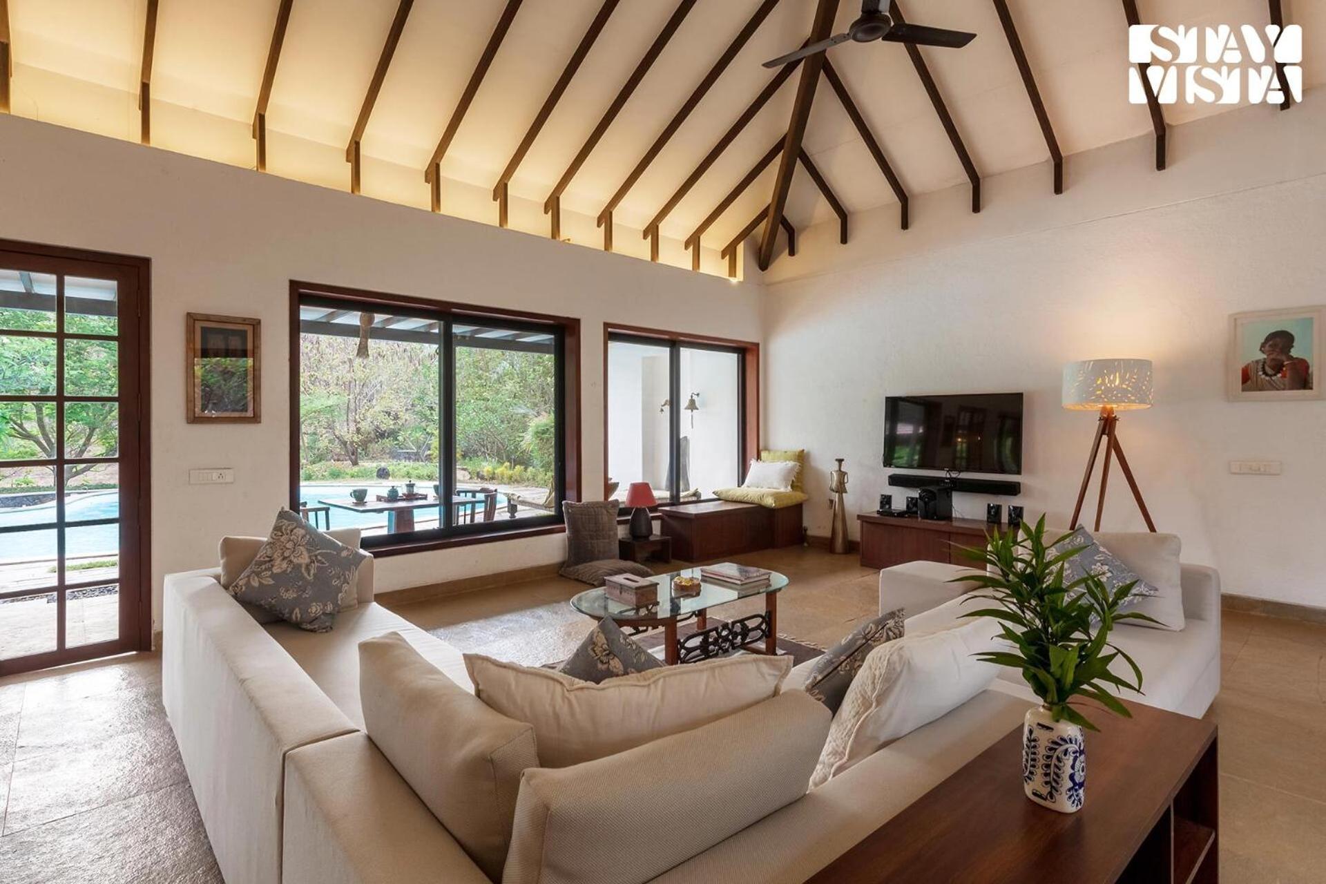 Wander Beyond By Stayvista - Featuring A Bali-Themed Abode And A Refreshing Swimming Pool Alībāg Dış mekan fotoğraf