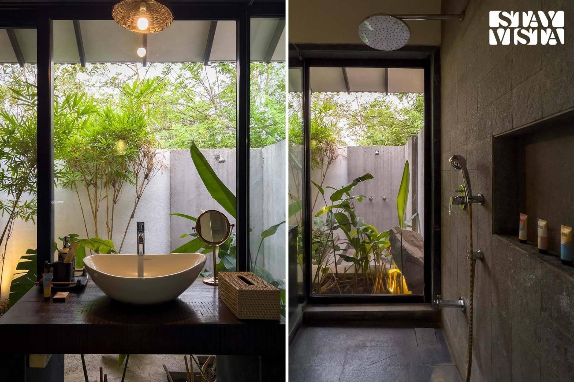 Wander Beyond By Stayvista - Featuring A Bali-Themed Abode And A Refreshing Swimming Pool Alībāg Dış mekan fotoğraf